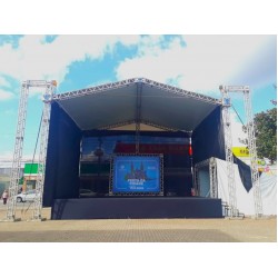 A Praça Getúlio Vargas será palco de eventos alusivos a comemoração dos 153 anos de Campo Largo